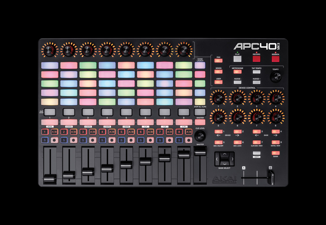 AKAI APC40 MK II - Atomic Visual Support