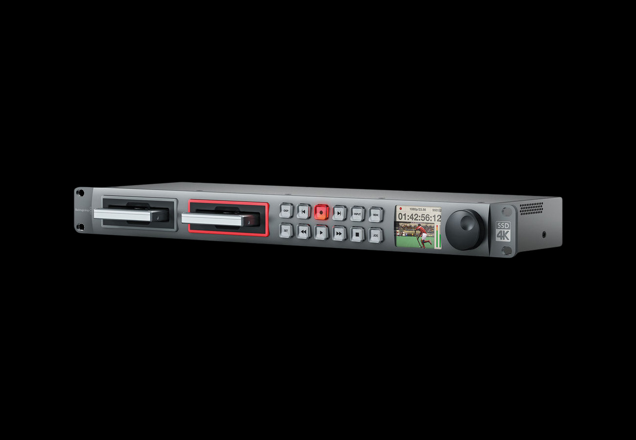 BlackMagic HyperDeck Studio Pro Side