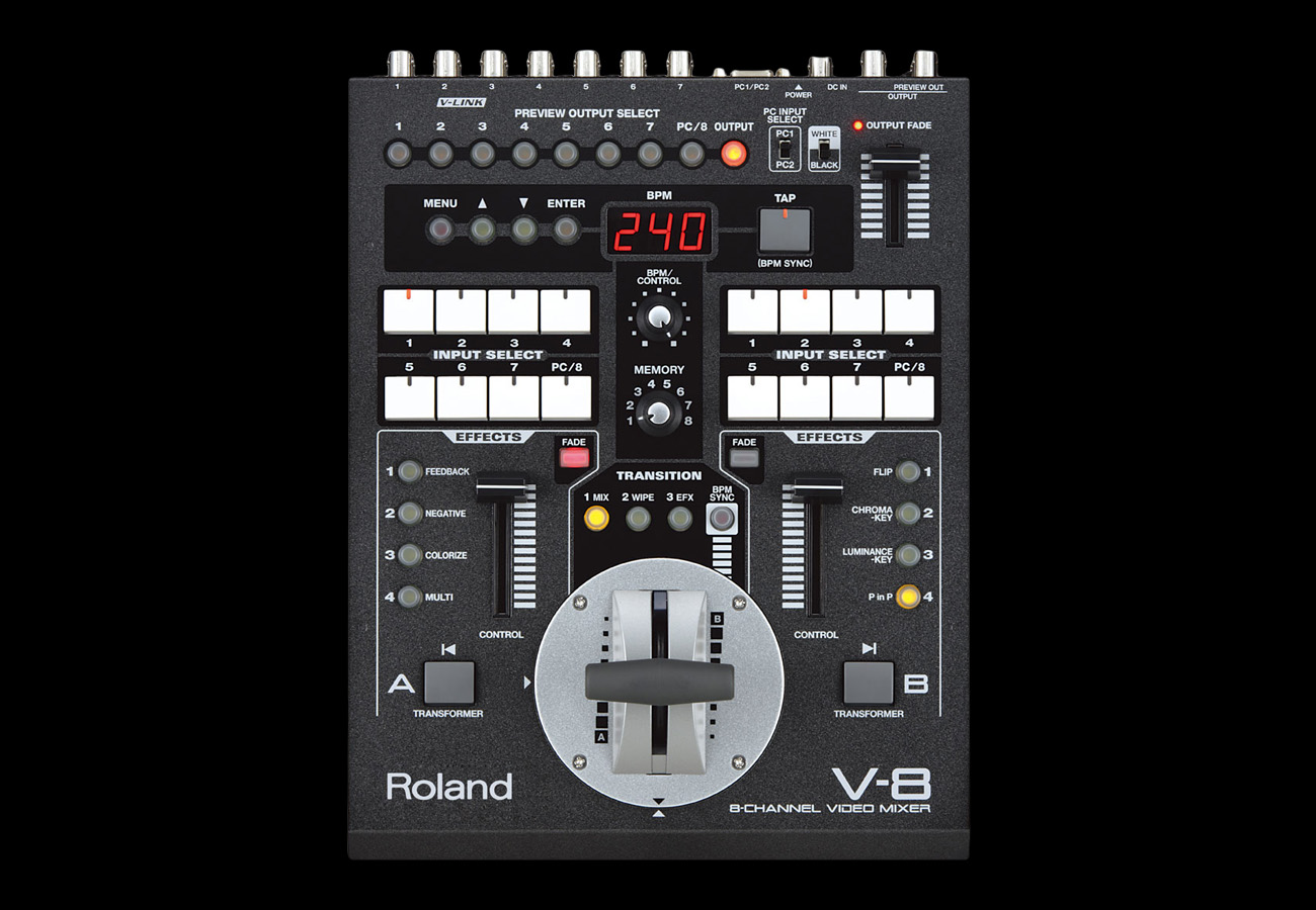 Roland V8 Front